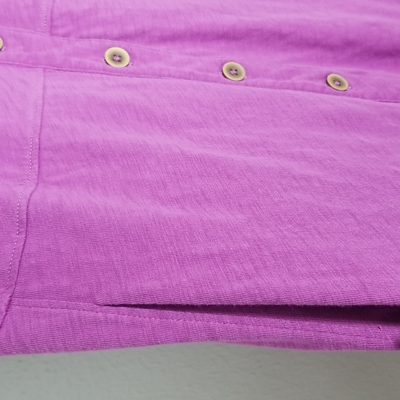 Soft Surroundings Filipa Shirtdress Fuchsia Size Small - Picture 7 of 16